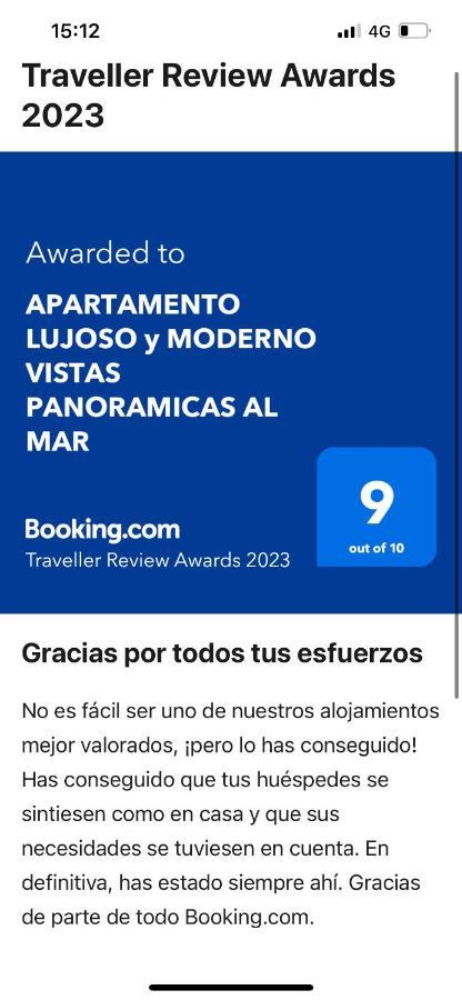 Apartamento Lujoso Y Moderno Vistas Panoramicas Al Mar Marbella Eksteriør bilde